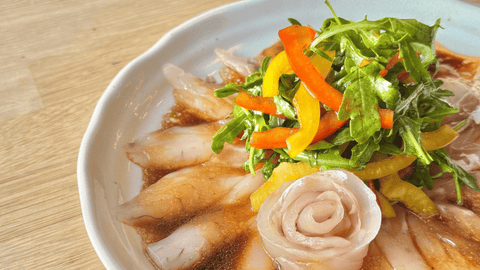 Suzuki Sashimi (sea bass) Carpaccio with Wasabi Dressing