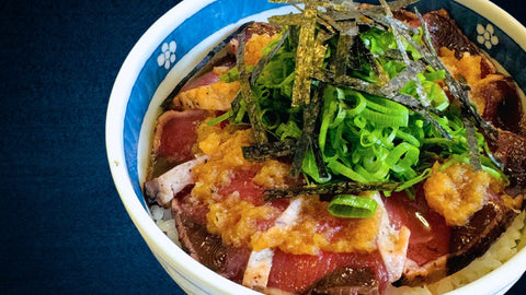 Katsuo-don (Seared Bonito Rice Bowl)