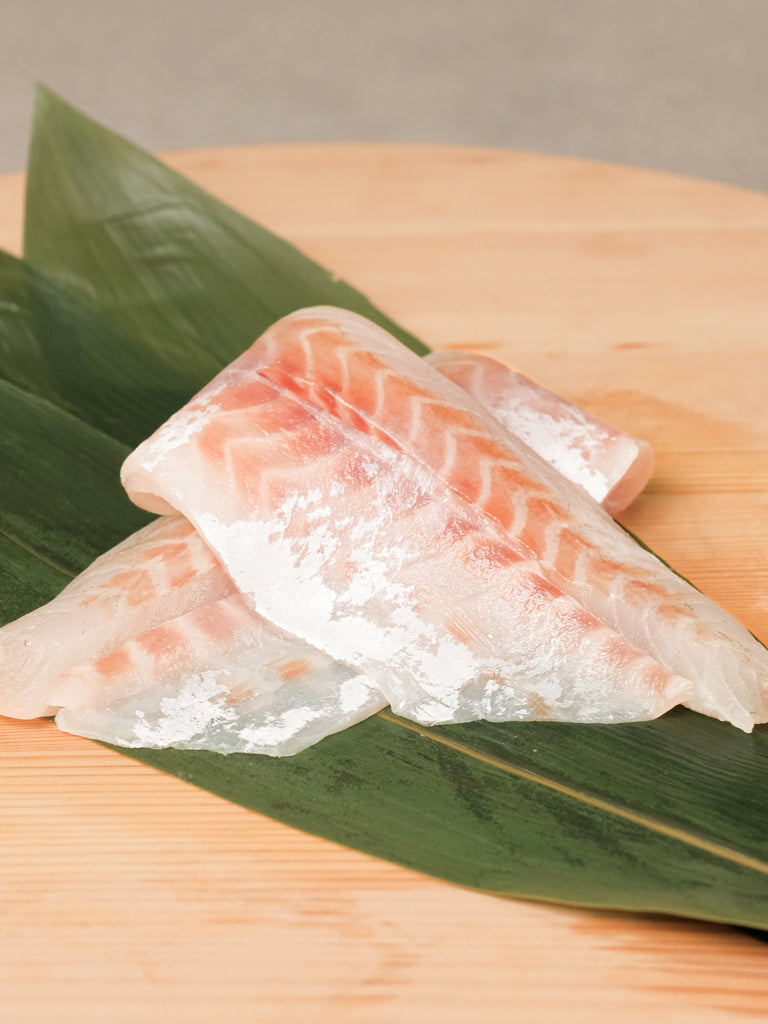 刺身 スズキのカルパッチョ 〜わさびドレッシング〜 – Hokkai Suisan B.V.