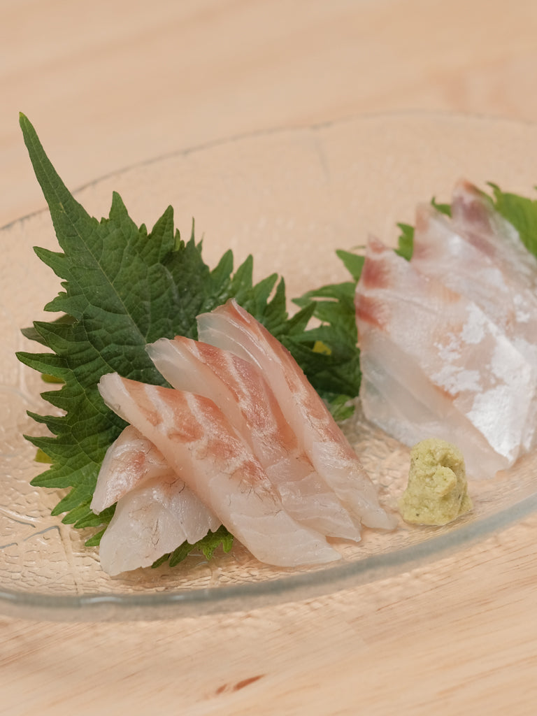 刺身 スズキのカルパッチョ 〜わさびドレッシング〜 – Hokkai Suisan B.V.