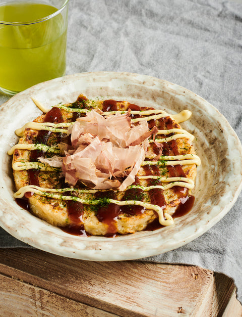 Seafood Okonomiyaki